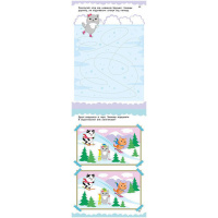 Дитяча книжка з наліпками "Котики і друзі" 1959001 серія "Розумні хвостики"