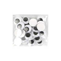 Творчій набір для аплікацій "Очі" ЕД-523, 20 мм, 10 грам, 37 штук