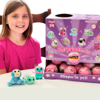 М'яка іграшка-сюрприз у кулі SURPRIZAMALS S14-1 (10 видів, в асорт.)
