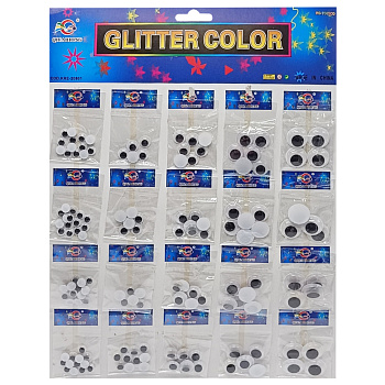 Творчий набір для аплікацій "Очі" 929446, 5 розмірів