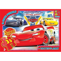 Дитячий пазл класичний "Тачки" Z10188 постер 35 елементів