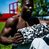 Масажний ролик "Camouflage" Sveltus SLTS-2516 камуфляж, 33 см