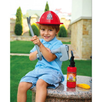 Дитяча іграшка "Набір пожежника" 8591TXK каска, вогнегасник, інструменти