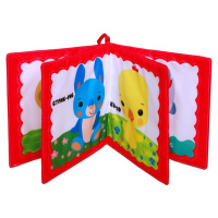 Велика м'яка книга-пищалка "Руде кошеня" 404249 українською