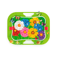 Творчий набір для занять мозаїкою Quercetti 0968-Q, 300 фішок, 16 фігурок, дошка