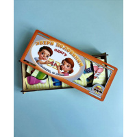 Настільна розвиваюча гра-пазл "Одяг та взуття" Ubumblebees (ПСФ076) PSF076, 12 картинок-половинок