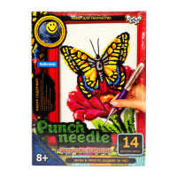 Набір для творчості "Punch Needle: Метелик" PN-01-08 килимова вишивка