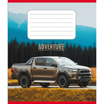 Зошит учнівський "Пікап" 024-560060L-3 в лінію, 24 аркуші