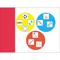 Розвиваючі зошити "Логічні вправи з колами Ейлера. Рівень 4" АРТ 20204 укр, 4-6 років