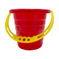 Дитяче відро для пісочниці "Середнє" S0009(Red) червоний 14 см