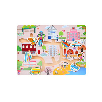 Дерев'яна іграшка Лабіринт  MD 0817-1 розмір 30х22,5 см