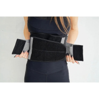 Пояс-корсет для підтримки спини "Waist Shaper" Power System 6031GR-3 Grey, S/M
