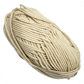 Пряжа фасована петляста NB109, 80% бавовни, 20% молочна клітковина, хакі