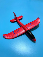 Дитячий метальний літак-планер C28006(Red) довжина 24 см