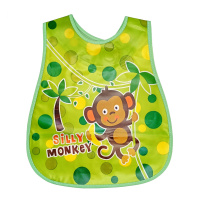 Слинявчик клейончастий "Silly monkey" MGZ-0605-17 на липучці