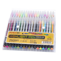 Набір гелевих ручок "Highlight Pen" HG6120-36, 36 кольорів (116587)