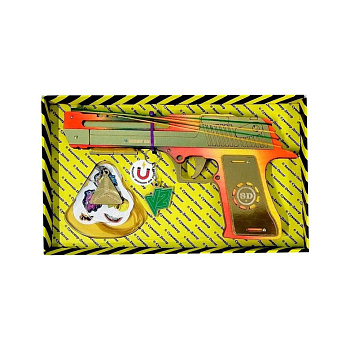 Зібрана модель Гумкостріл "DESERT EAGLE" Ultra Сувенір-Декор DE-U-B