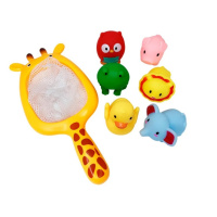 Набір іграшок для ванни MGZ-0933 сачок, 6 іграшок