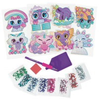 Набір для створення стікерів Космічні вихованці Nebulous Stars 11023 з алмазною мозаїкою