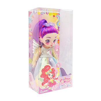 Дитяча шарнірна лялька DH2367-5 миле вбрання, розмір 16 см