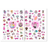 Дитяча розмальовка "Girls&Pets" РМ-88-02 серія "Dream & Style"