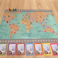 Настільна гра "Галопом по світу" 1069 укр. мовою