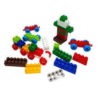 Дитячий блочний конструктор 013999/04 у пластиковому боксі, 303 деталі