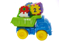 Дитячий ігровий пісочний набір 013585 з розвиваючим кубиком