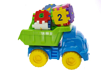 Дитячий ігровий пісочний набір 013585 з розвиваючим кубиком