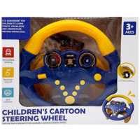 Дитячий ігровий Автотренажер ME-166(Blue) звуки машини