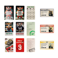 Карткова гра "Дай на лапу" 30970ST, інструкція 36 карток