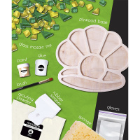 Дитячий набір для творчості кришталева мозаїка "Мушля" MA2003