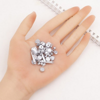 Декоративні намистинки для творчості Dom Busin УТ100031396 в упаковці 145 шт