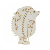 Набір дитячої творчості Розпис по дереву "Магніти-лісові мешканці" РД-006