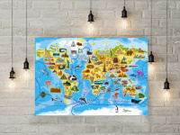 Настільна гра розумниця "цікавий світ" kp-006