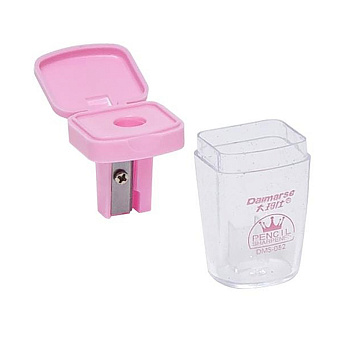 Точилка для олівців DAIMARSE DMS-082(Pink) з контейнером 