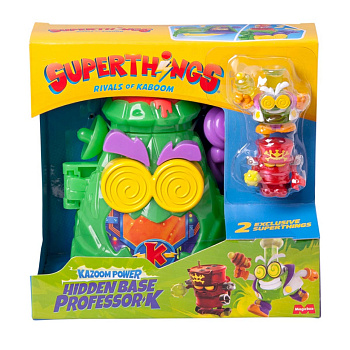 Дитячий ігровий набір "Прихована база професора К" SuperThings PSTSP112IN250 серії "Kazoom Power"