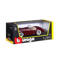 Автомодель - JAGUAR XK 120 (1951) (асорті вишневий, сріблястий, 1:24)