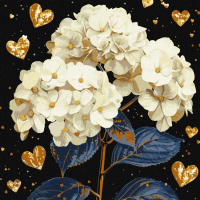 Картина за номерами "Чудові квіти" ©victoria_art KHO3277, 40х40 см 