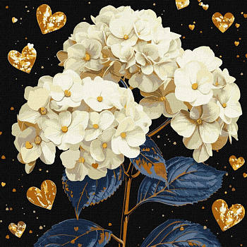 Картина за номерами "Чудові квіти" ©victoria_art KHO3277, 40х40 см 