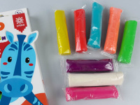 Тісто для ліплення ZOOлипашки "Зебра" ZIRKA 140212 (8 різнокольорових стиків по 35 г)