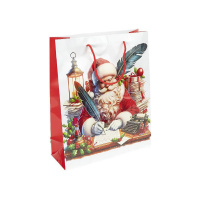 Подарунковий пакет "Новий Рік з Сантою" JA25-156-1 32х44х11 см