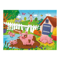 Дитячий пазл "Поросята біля ставка" 300682, 30 елементів