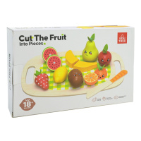 Дитяча дерев’яна іграшка "Фрукти" C9414 фрукти на магнітах, дощечка