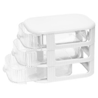 Органайзер настільний "Білий" WXS-3, 3 відділення