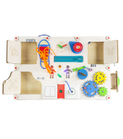 Дитяча розвиваюча дошка D007 з підсвічуванням