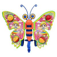 Дитяча каталка на паличці "Метелик" 305 брязкальце, махає крилами
