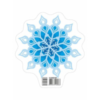 Прикраса для оформлення інтер'єру "Сніжинка 1" 13105216