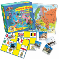 Настільна гра "Навколо світу. Лото географічне. ЄВРОПА" MKB0144-UC