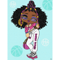 Картина за номерами "L.O.L. Surprise! Tweens Hoops Cutie" KHO6285, 30х40 см